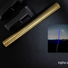 1pc Brass 455nm Blue LD Long Range Laser Field Survival Indicator/Lab 455T-7000