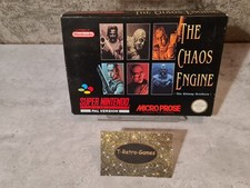 Thumbnail of ebay&reg; auction 395109292821 |  SNES Super Nintendo The Chaos Engine mit OVP und  Anleitung UKV