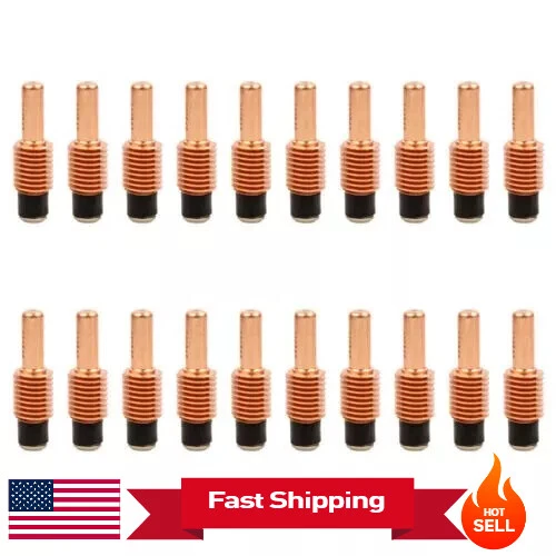 20 Pcs 220842 Plasma Cutter Electrodes Fit Hypertherm Powermax 45XP/65/85/105 - Picture 2 of 3