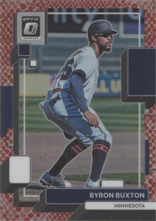 2022 Panini Donruss Optic - Byron Buxton #121 Red Dragon Prizm /99