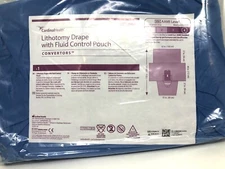 Case of 8  Lithotomy Drape with Fluid-Control Pouch 29455