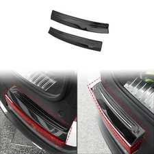 Stainless Rear Bumper Protector Guard Cover Trim For Hyundai Santa Fe 2024-2026