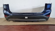 Stoßstange Stoßfänger hinter mediterranblau metallic BMW X1 F48 rear bumper