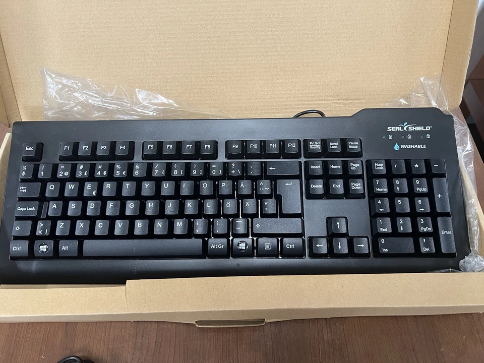 Seal Shield Medical Grade Keyboard - NEW - 2 Available Pricing - Image 2 of 2