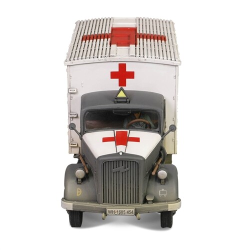 FORCES OF VALOR, OPEL-BLITZ 3.6-6700A KFZ.305 World War II Ambulance White an... - Picture 3 of 11