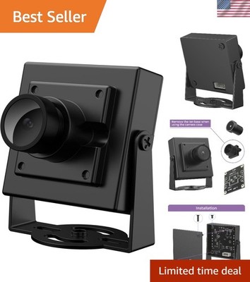 Compact Aluminum Camera Case - 32mm with Stable 360-Degree Rotation Function
