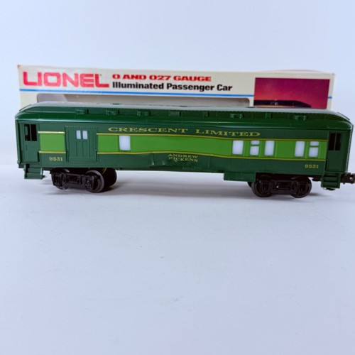 Coche de pasajeros iluminado Lionel Vintage Crescent Limited calibre O & O27 9531 | Zustand: Used