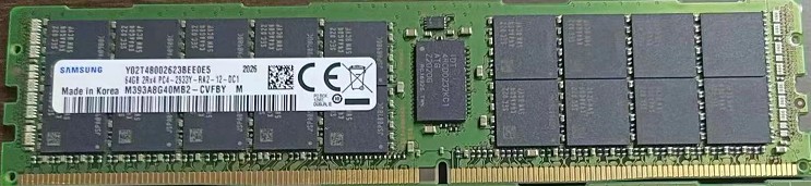 Samsung DDR4 64GB ECC REG RAM 2Rx4 Server Memory PC4-2933MHz PC4-23400