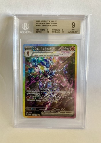 Ceruledge ex graded BGS 9 for sale on eBay
