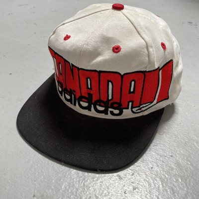 Vintage Adidas Team Canada Block Graffiti Letters Spell Out