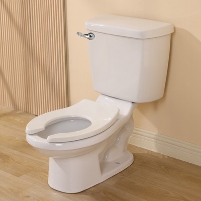 Two Piece Baby Toilet 10'' Rough in 1.26 GPF Single Flush Round Toilet w/ Seat