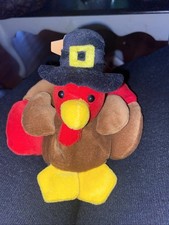 MR. GOBBLES TURKEY BEAN BAG PLUSH STUFFED ANIMALS