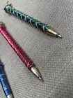 Harry Potter Hogwarts Houses Metal Pens Set Nice weight Noble Collection — photo 2