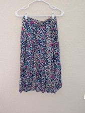 Vintage Casablanca Pencil Skirt Union Made in the USA Size 8 60s 70s Rayon