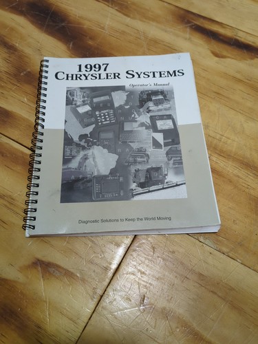 MPSI 1997 Chrysler Systems Operator's Manual 197104 Spiral Bound