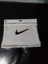 Nike Unisex Plush Knit Infinity Scarf White