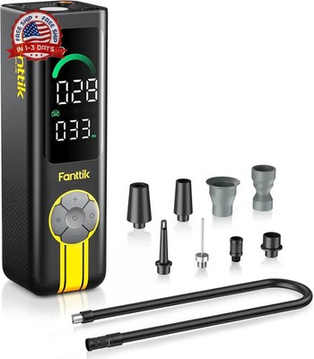 Fanttik X10 Cross Tire Inflator/Blower 2-in-1, Cordless Tire Inflator Portable A