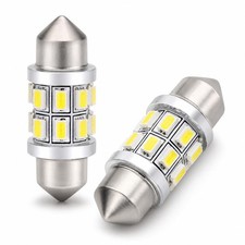 Shangyuan 31mm Marine LED Festoon Bulbs for Navigation, Boat Anchor  Silver