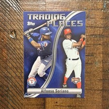 2006 Topps Alfonso Soriano Rangers Nationals #TP-AS Baseball Card MLB