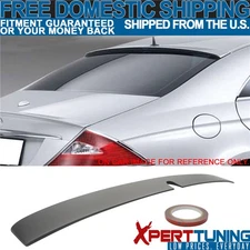 Fits 05-10 Benz W219 CLS Class L Style Rear Roof Window Spoiler ABS Matte Black