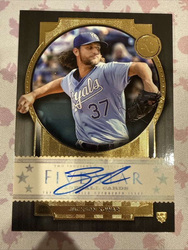 2022 Topps Five Star Jackson Kowar Rookie RC Autographs #FSA-JK Royals