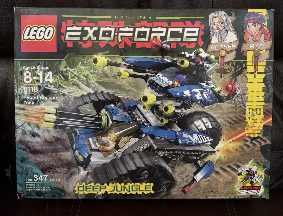 LEGO Exo-Force 8118 Hybrid Rescue Tank NEW! Keiken Ryo Robot Tread