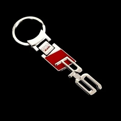 AAC RS Keyring Chrome Metal