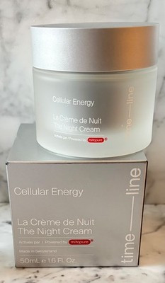 TIMELINE Cellular Energy The Night Cream Mitopure 1.6 oz full sz New In Box