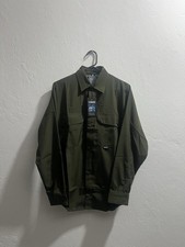 NEW Maja Men's Dark Green Long Sleeve Button-Up Shirt Size Medium Men  s