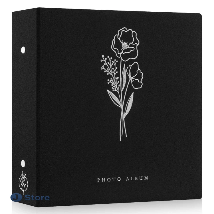 LANPN Fotoalbum XXL 10x15 1000 Fotos Leinen Einsteckalbum Hoch