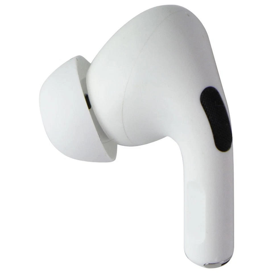JUSTO Apple AirPods Pro Lado IZQUIERDO Bud Solo con Geles para las Orejas - Blanco (A2084) Foto 3 de 4