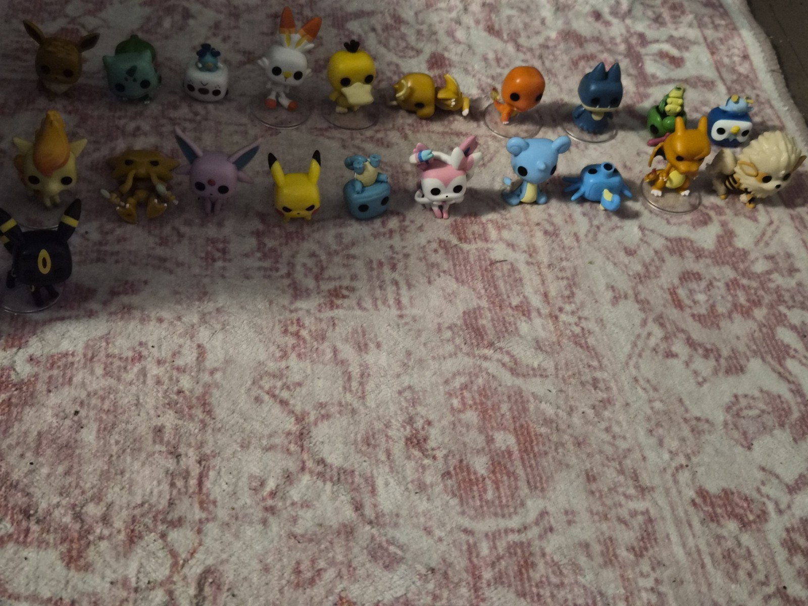 S Pikachu Eevee Charmander