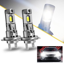 2x H7 6500K LED Headlight Kit High Low Beam Bulbs 44000LM White Super Bright