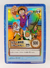 Luffy Pirates - S17 Holo Foil - One Piece Carddass Hyper Battle card 2000 Japan