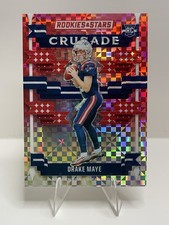 2024 Panini Rookies & Stars - Crusade Drake Maye #C-DME Red Plaid (RC)