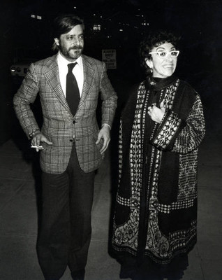 Giancarlo Gianini Lina Wertmuller at Academy Theaters Party F- 1977 Old Photo 1