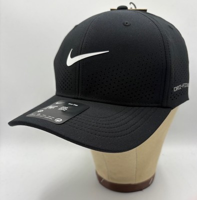 Nike Dri-FIT ADV Black Rise Cap Unisex M/L Flex Fit FB5633-010