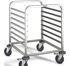 B.PRO Regalwagen Edelstahl f&uuml;r Gastronom Beh&auml;lter 1/1GN 7 Leiterpaare RWR 751