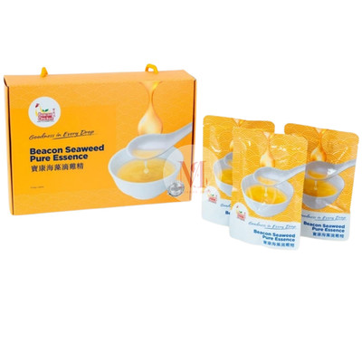1 Box Beacon Pure Seaweed Chicken Essence 6 Packs x 80g for Health Booster