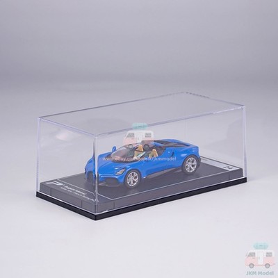 1:64 Bugatti Mistral Model Car Alloy Diecast Vehicle Collection Kids Gift Blue