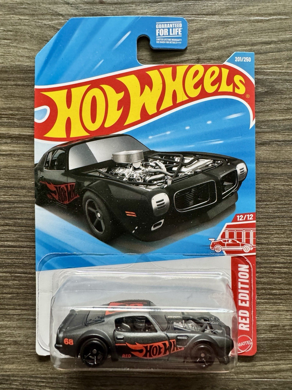 🎯 Hot Wheels Red Edition Target Exclusive 1970 Pontiac Firebird 1:64 diecast