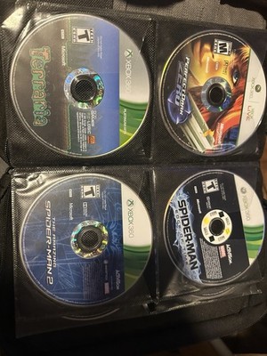 Xbox 360 Game Lot Disc Only Spider Man 2