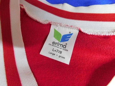 Maillot de foot - Erima - Retro Star émeraude/blanc