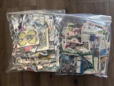 Mixed NFL card lot x 2 Quart zip loc bags mixed lot football 