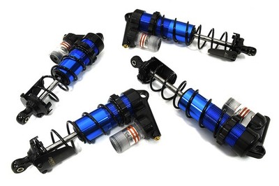 Piggyback Shock (4) Set for Arrma 1/10 Kraton 4X4 4S V2 BLX ARA330720 ARA330721