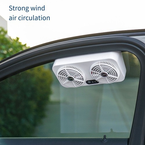 Vehicle Compatible USB Car Exhaust Fan with Adjustable Airflow Settings - Picture 12 of 12