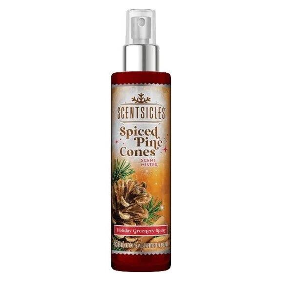Christmas Seasonal Greenery Botanical Spray Festive Spiced Pine Cone 118ml