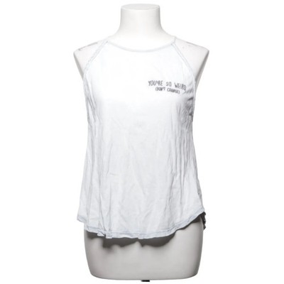 Pull & Bear, Tank­top, Größe: S, Grau, Print, Damen #sxn