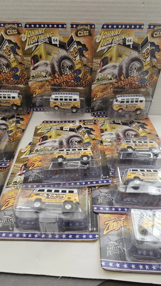 House Of Cars Diecast Super Convention Las Vegas Snake & Mongoose (amarillo) Foto 4 de 4