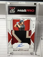 Ryan Waldschmidt 2025 Panini National Treasures Rookie Patch Auto /99 #TMS-RW